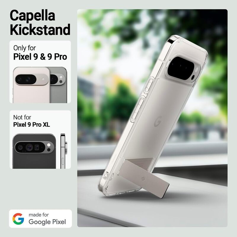 Caseology Google Pixel 9 / Pixel 9 PRO Capella Kickstand case cover - Ivory